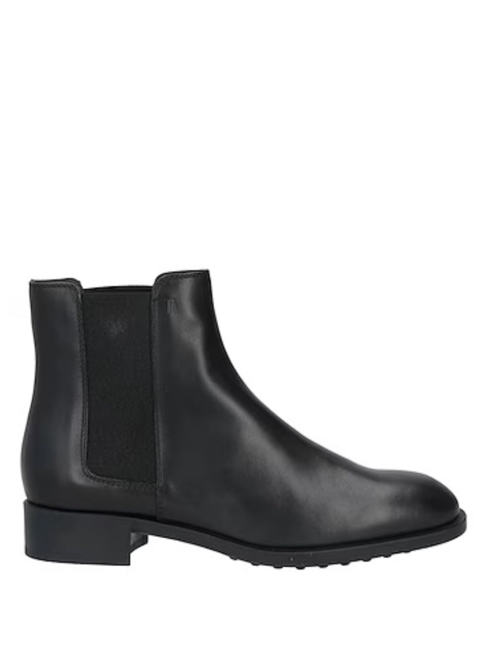 NEW Tod’s Italy Black Leather Ankle Chelsea Boots Booties Women’s US 9.5 Eu 39.5